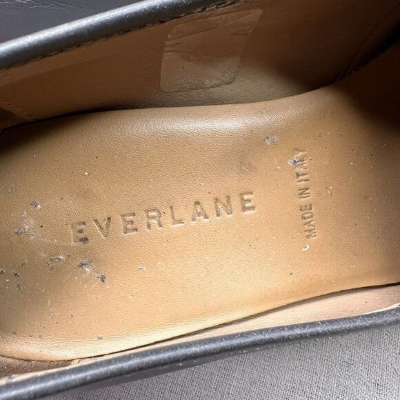 Everlane The Leather Street Shoe Womens Size 6.5 Loafer Pointed Toe Slip On Flat - Picture 8 of 9